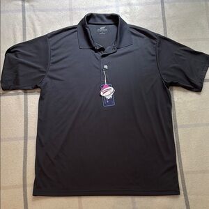 Ultra Club Men's Dark Charcoal Gray Polo Shirt Size Large